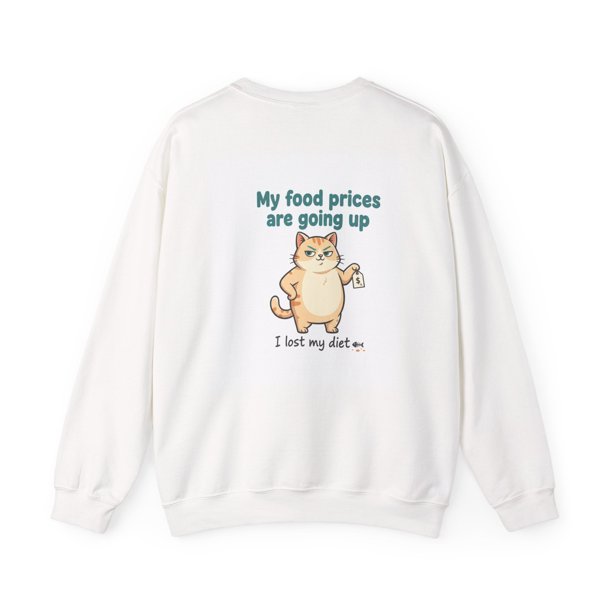 Funny Dog & Cat Tariff Meme Sweatshirt – Economic Humor Cartoon Crewneck