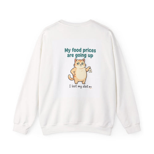 Funny Dog & Cat Tariff Meme Sweatshirt – Economic Humor Cartoon Crewneck